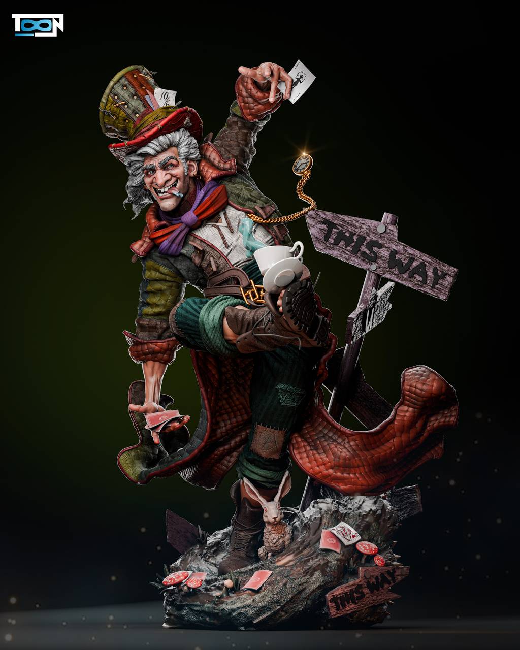 P站图纸印象馆 Toon Studios DC漫画 疯帽匠 Toon Studios DC漫画 疯帽匠