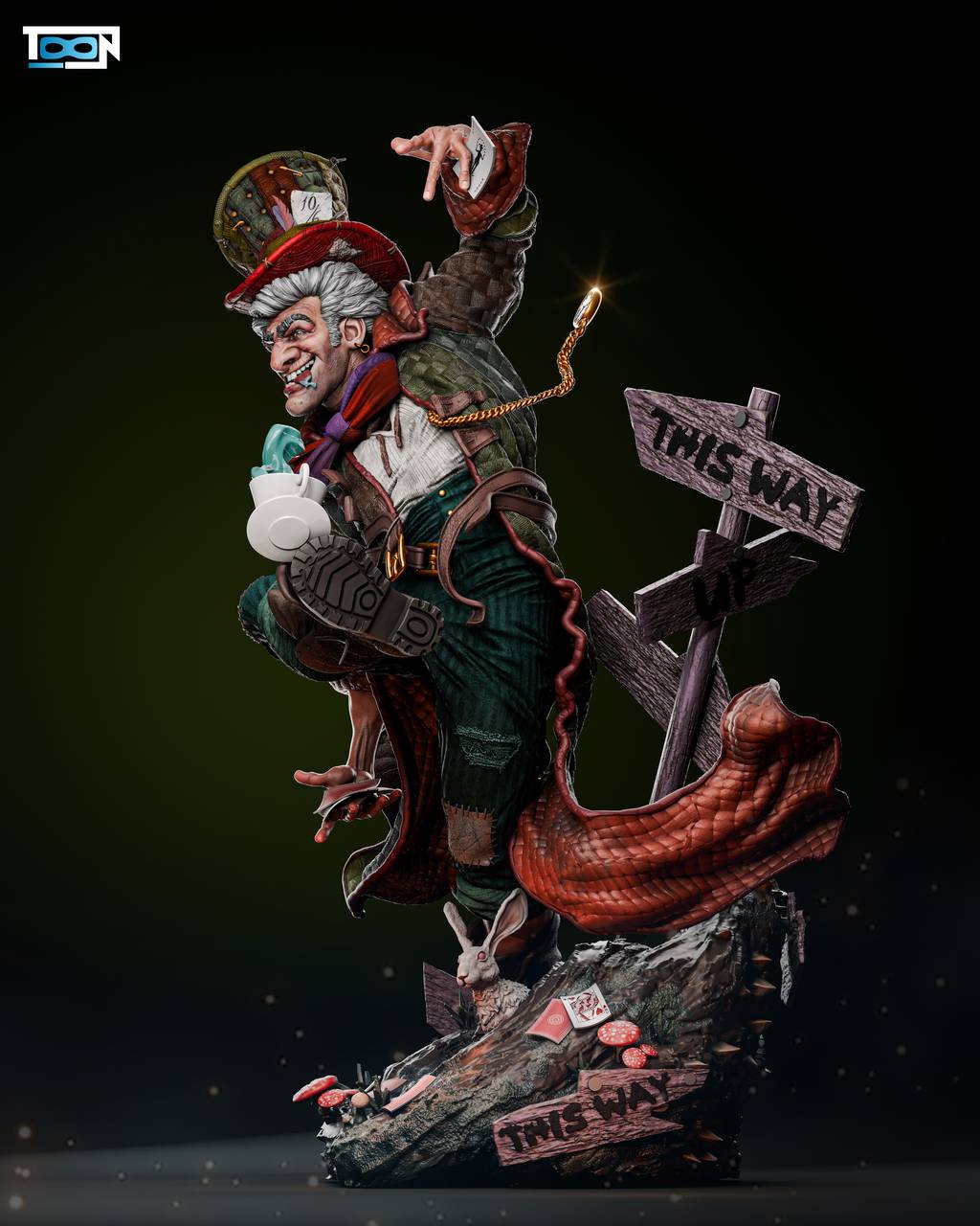 P站图纸印象馆 Toon Studios DC漫画 疯帽匠 Toon Studios DC漫画 疯帽匠