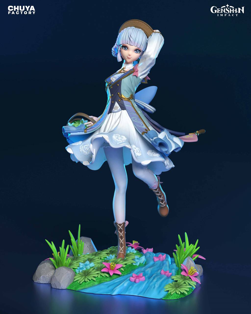 P站图纸印象馆 Chuya Factory 原神 神里绫华 Chuya Factory 原神 神里绫华