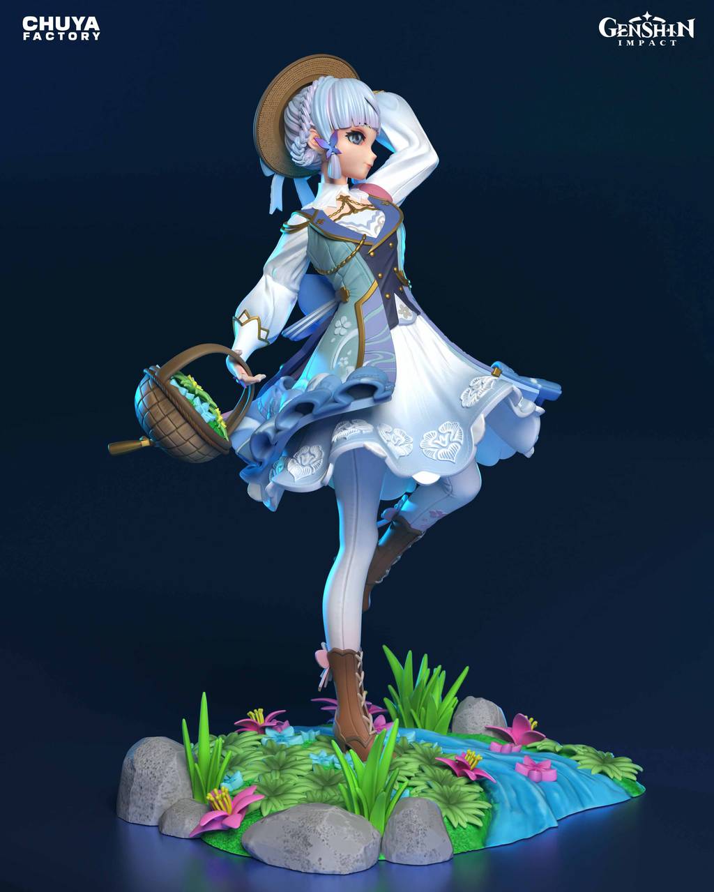 P站图纸印象馆 Chuya Factory 原神 神里绫华 Chuya Factory 原神 神里绫华