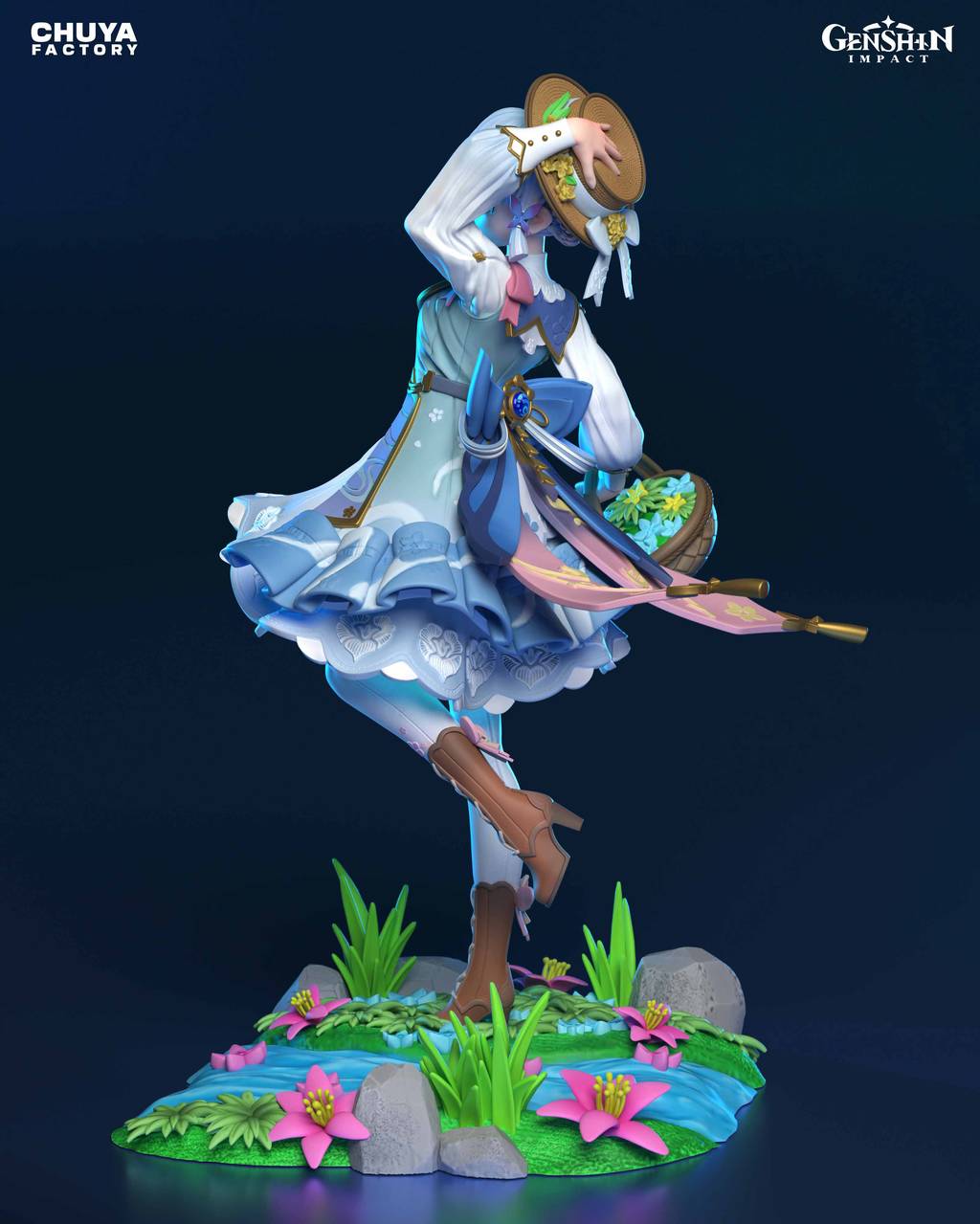 P站图纸印象馆 Chuya Factory 原神 神里绫华 Chuya Factory 原神 神里绫华