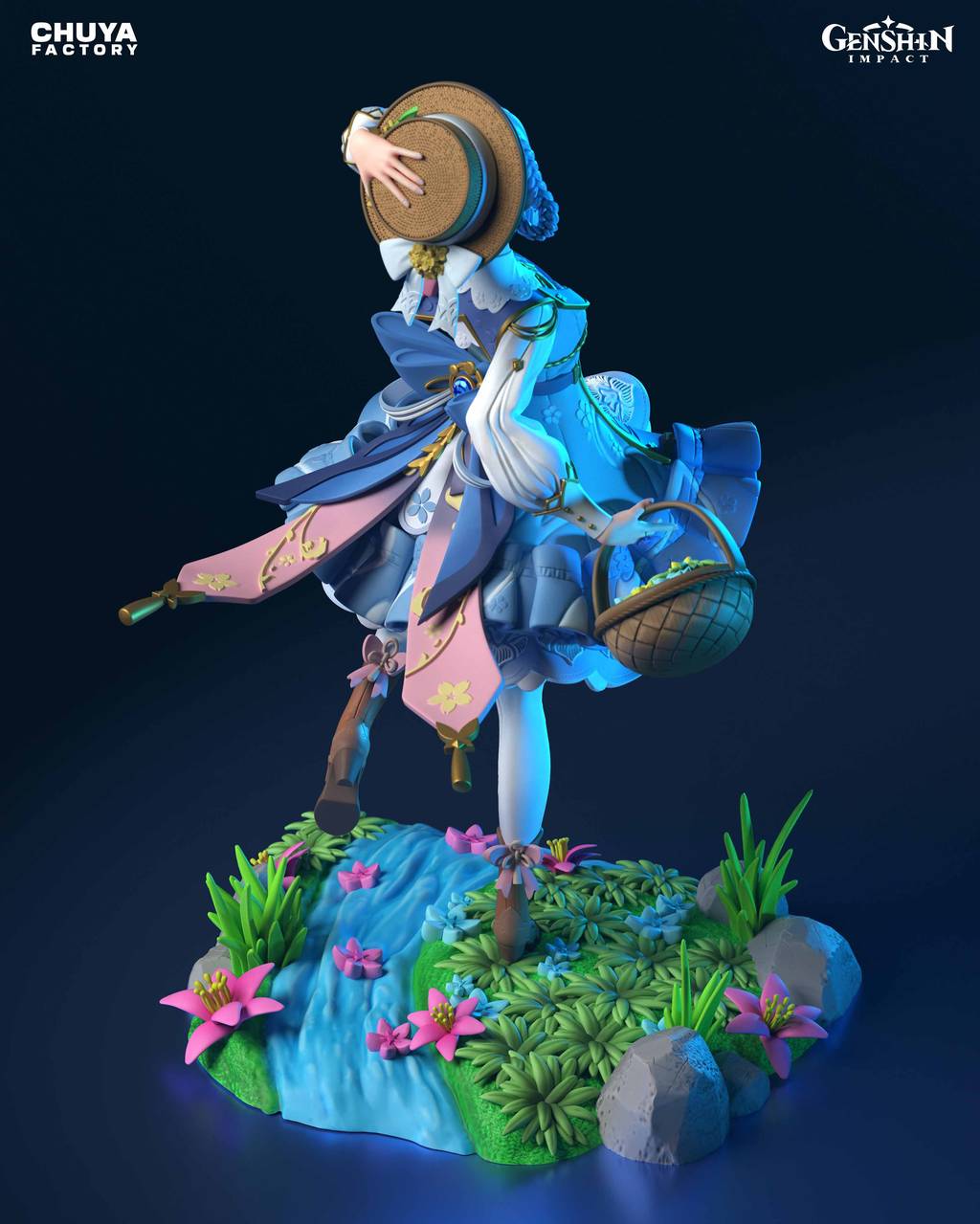 P站图纸印象馆 Chuya Factory 原神 神里绫华 Chuya Factory 原神 神里绫华