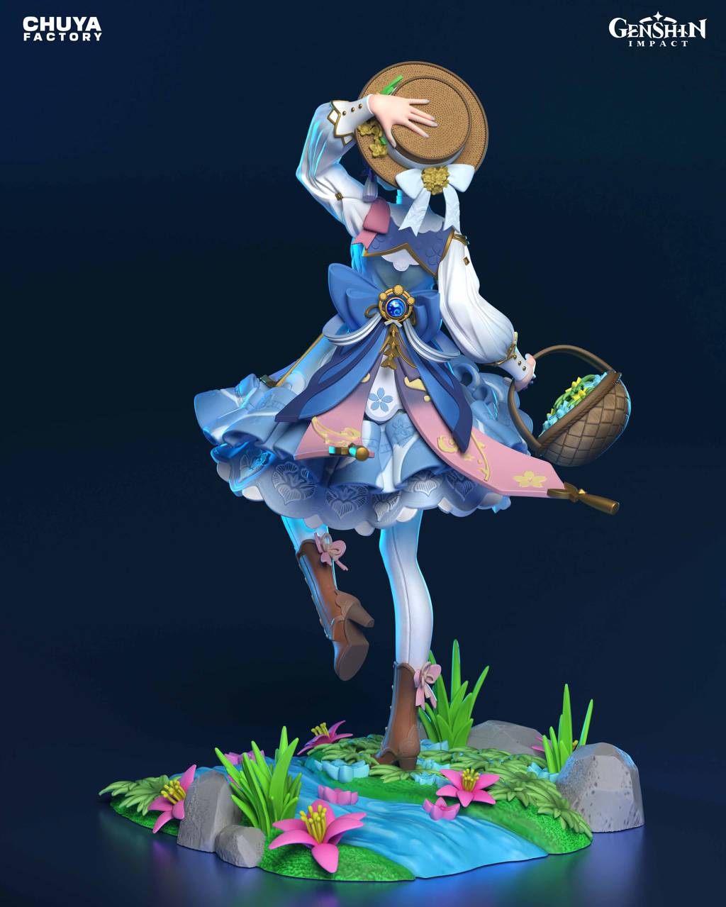 P站图纸印象馆 Chuya Factory 原神 神里绫华 Chuya Factory 原神 神里绫华