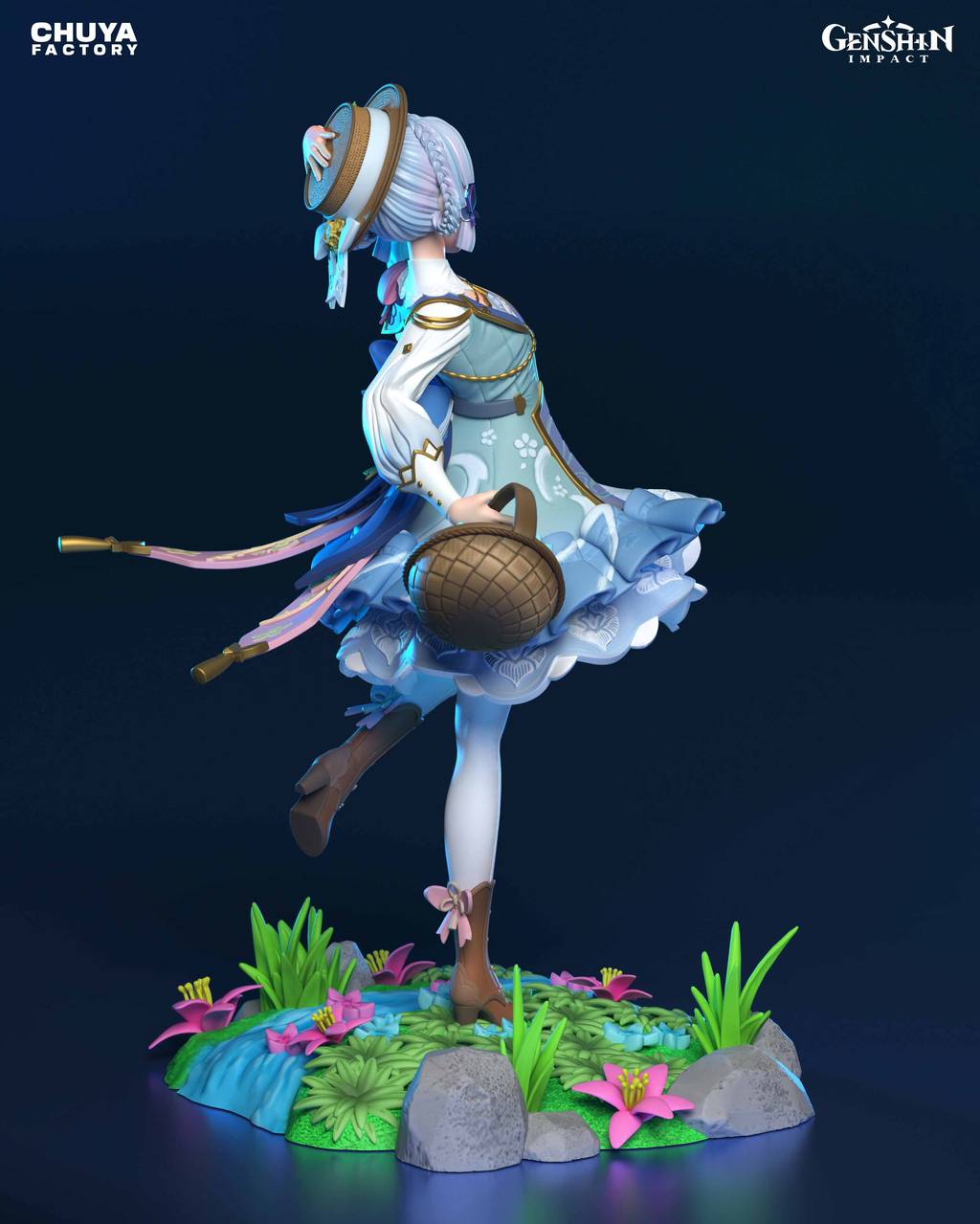 P站图纸印象馆 Chuya Factory 原神 神里绫华 Chuya Factory 原神 神里绫华