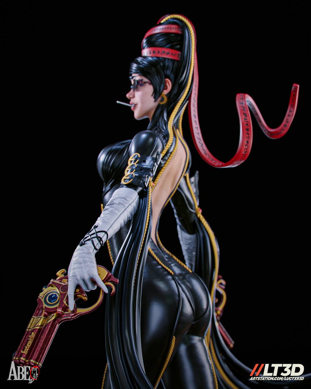 P站图纸印象馆 ABE3D 鬼泣 猎天使魔女 ABE3D 鬼泣 猎天使魔女