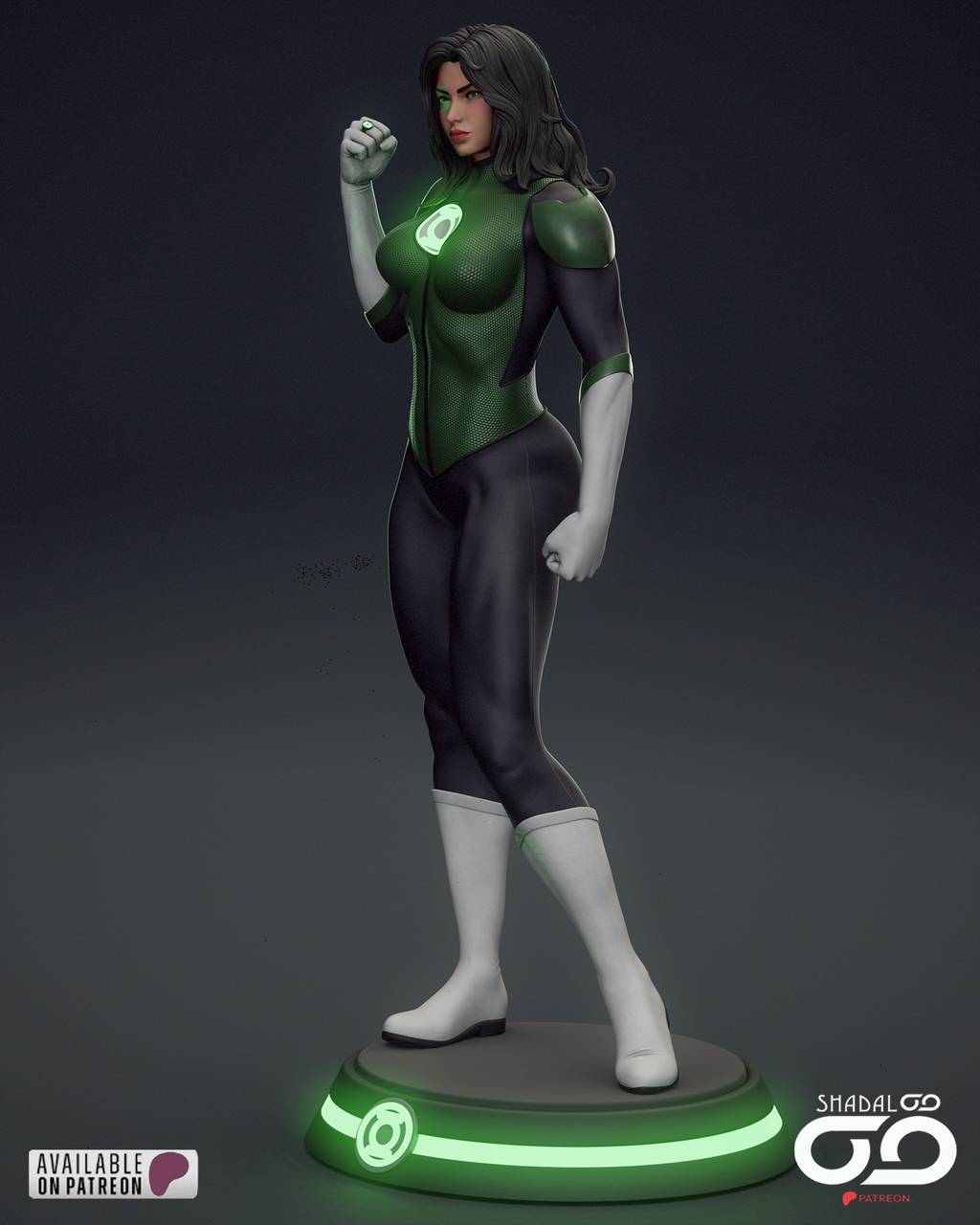 P站图纸印象馆 Shadaloo Studios DC漫画 杰西卡·克鲁兹 Shadaloo Studios DC漫画 杰西卡·克鲁兹