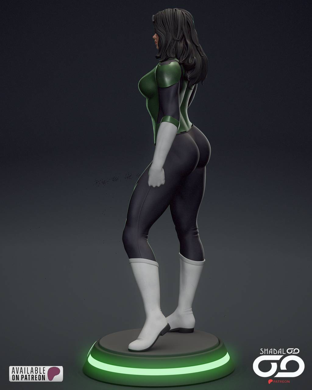 P站图纸印象馆 Shadaloo Studios DC漫画 杰西卡·克鲁兹 Shadaloo Studios DC漫画 杰西卡·克鲁兹