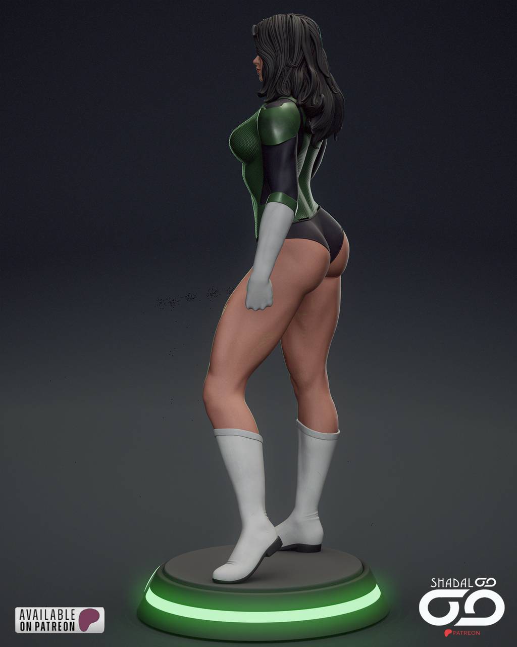 P站图纸印象馆 Shadaloo Studios DC漫画 杰西卡·克鲁兹 Shadaloo Studios DC漫画 杰西卡·克鲁兹