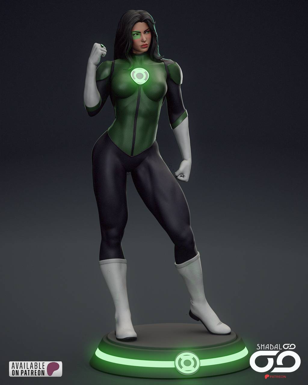 P站图纸印象馆 Shadaloo Studios DC漫画 杰西卡·克鲁兹 Shadaloo Studios DC漫画 杰西卡·克鲁兹