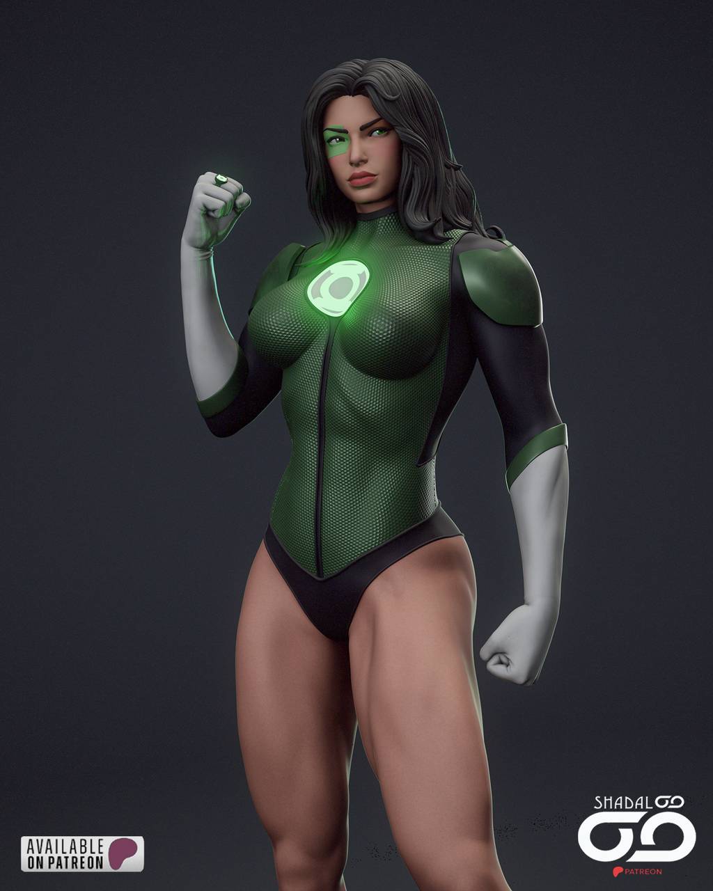 P站图纸印象馆 Shadaloo Studios DC漫画 杰西卡·克鲁兹 Shadaloo Studios DC漫画 杰西卡·克鲁兹