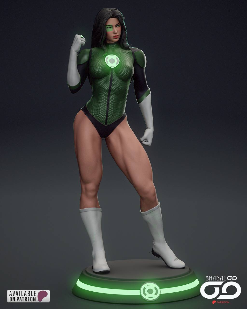 P站图纸印象馆 Shadaloo Studios DC漫画 杰西卡·克鲁兹 Shadaloo Studios DC漫画 杰西卡·克鲁兹