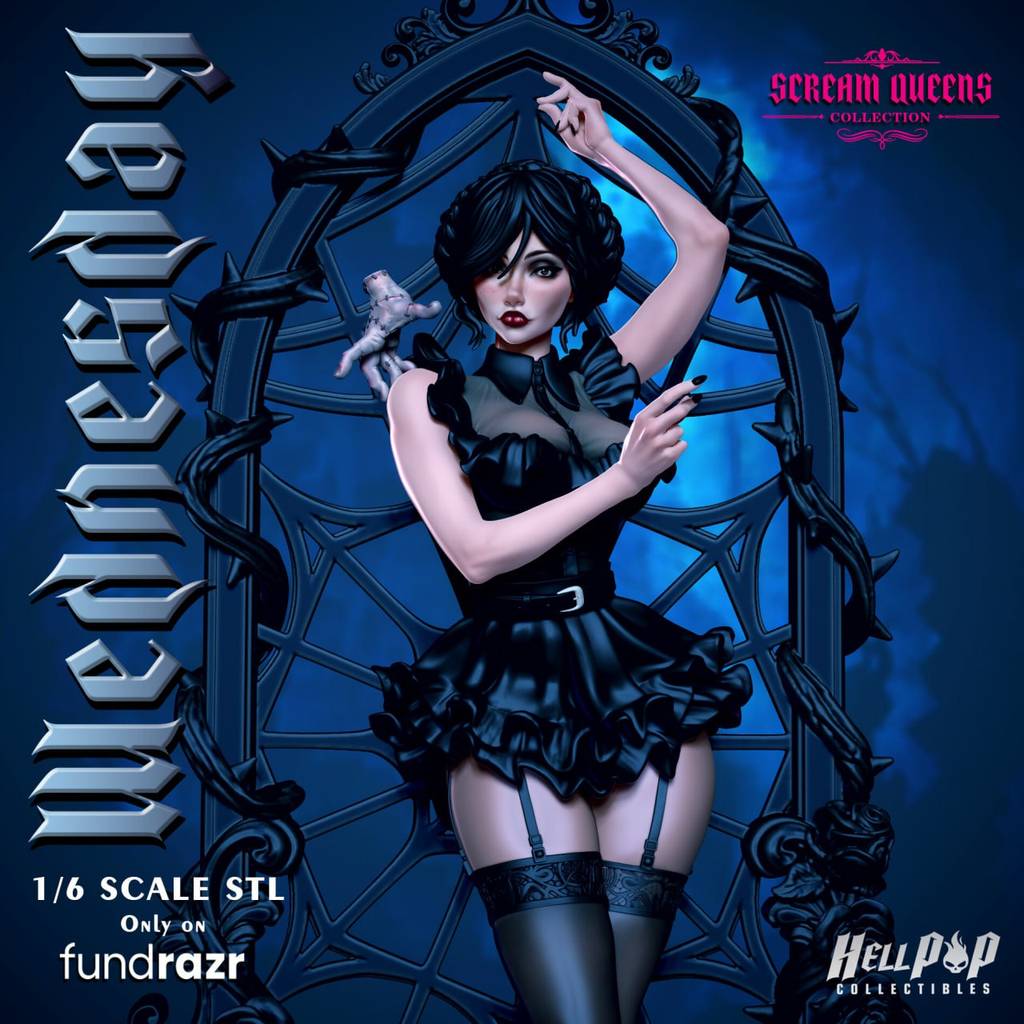 P站图纸印象馆 哥特女王亚当斯 哥特女王亚当斯