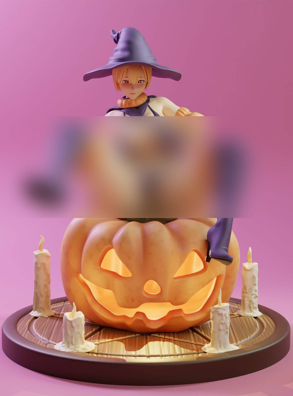 P站图纸印象馆 万圣节女巫 万圣节女巫