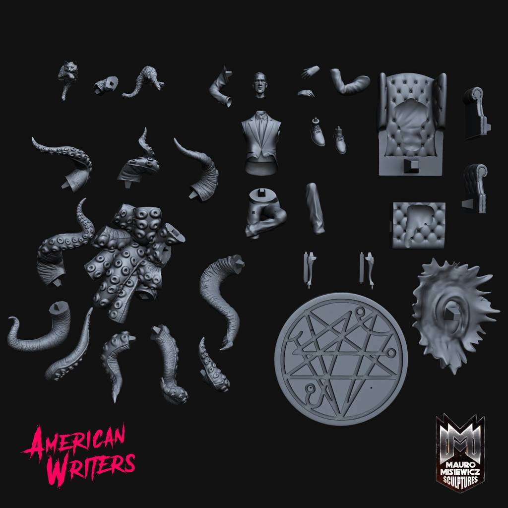 P站图纸印象馆 霍华德·菲利普·洛夫克拉夫特 霍华德·菲利普·洛夫克拉夫特