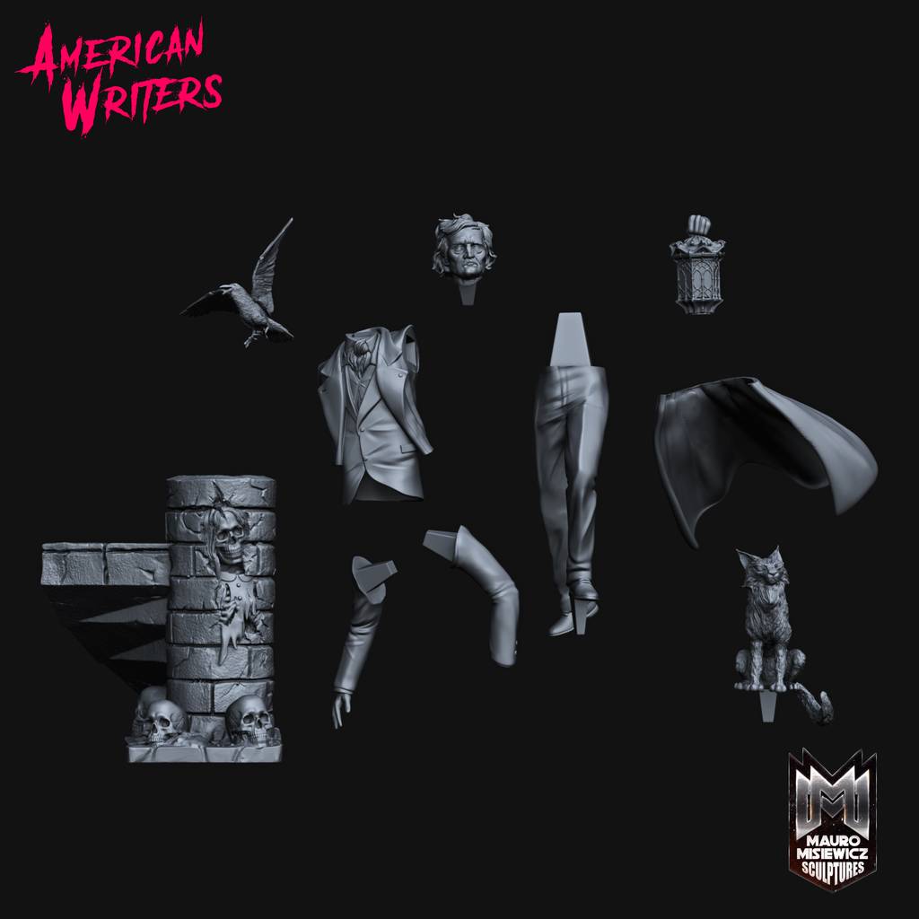 P站图纸印象馆 埃德加·爱伦·坡 埃德加·爱伦·坡