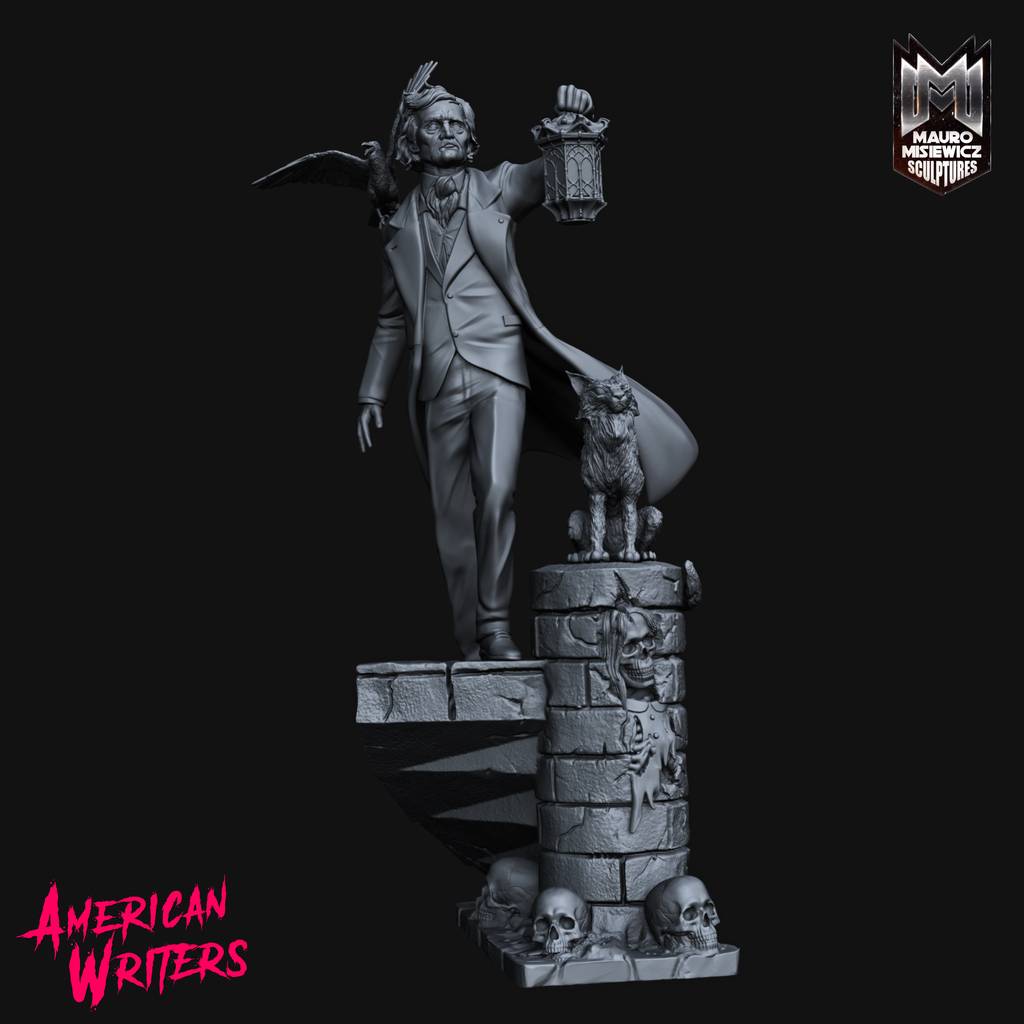 P站图纸印象馆 埃德加·爱伦·坡 埃德加·爱伦·坡