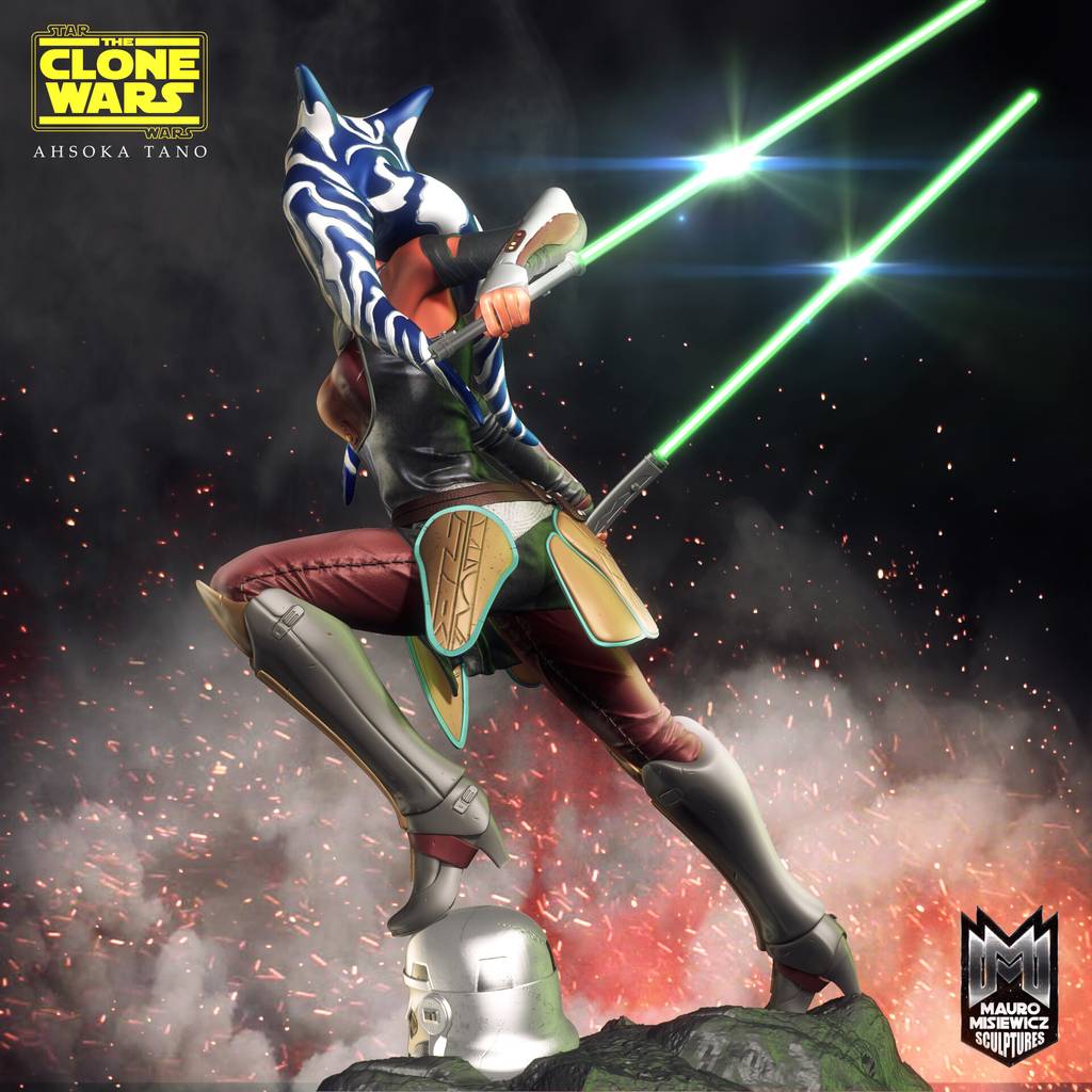 P站图纸印象馆 星球大战 阿索卡·塔诺 星球大战 阿索卡·塔诺