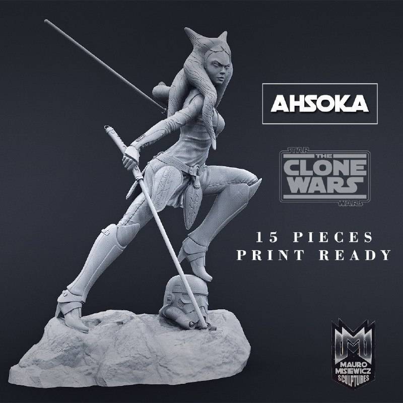 P站图纸印象馆 星球大战 阿索卡·塔诺 星球大战 阿索卡·塔诺