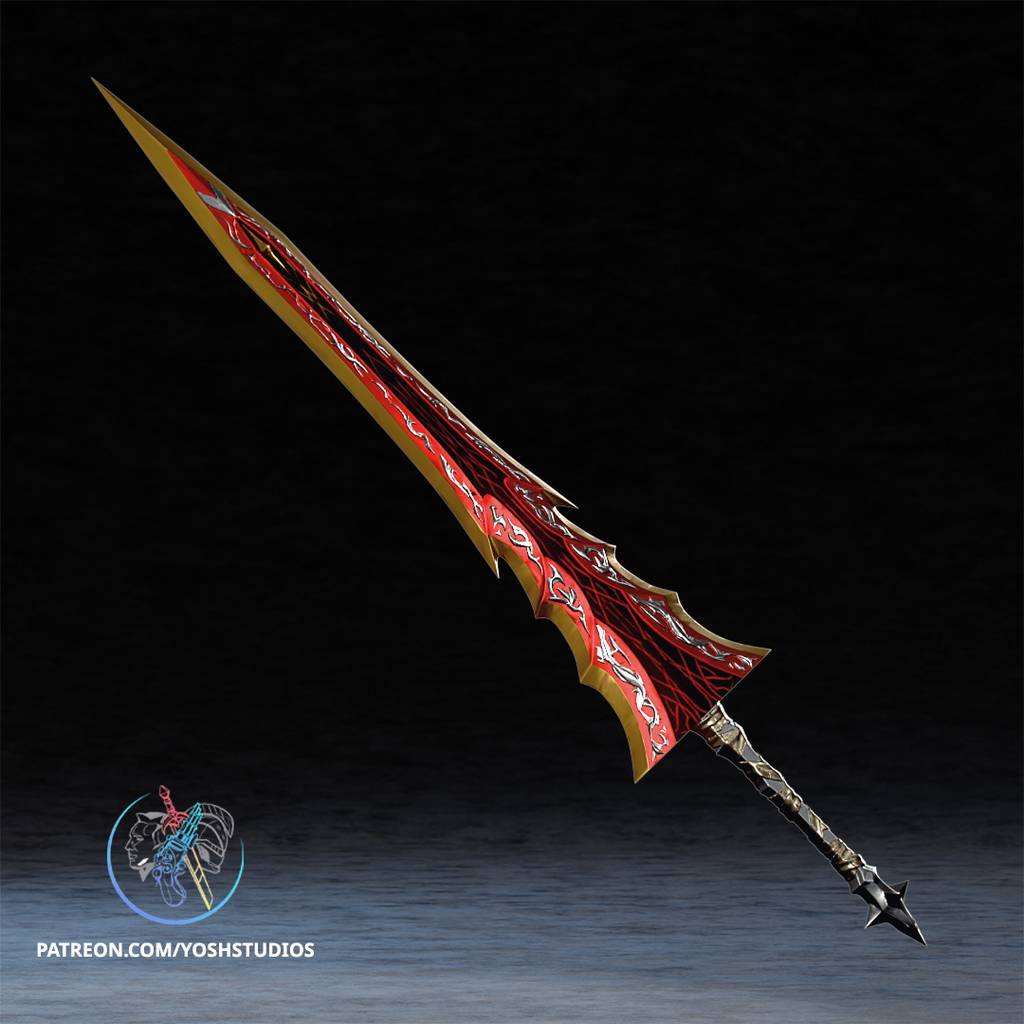 P站图纸印象馆 Yosh 我独自升级 血色耶格利特的大刀 Yosh 我独自升级 血色耶格利特的大刀