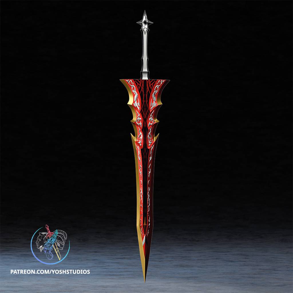 P站图纸印象馆 Yosh 我独自升级 血色耶格利特的大刀 Yosh 我独自升级 血色耶格利特的大刀