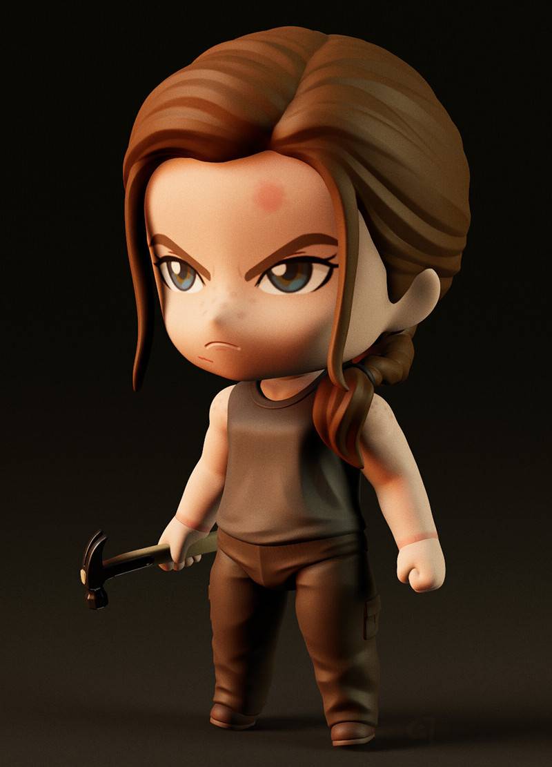 P站图纸印象馆 最后的生还者 艾莉 最后的生还者 艾莉