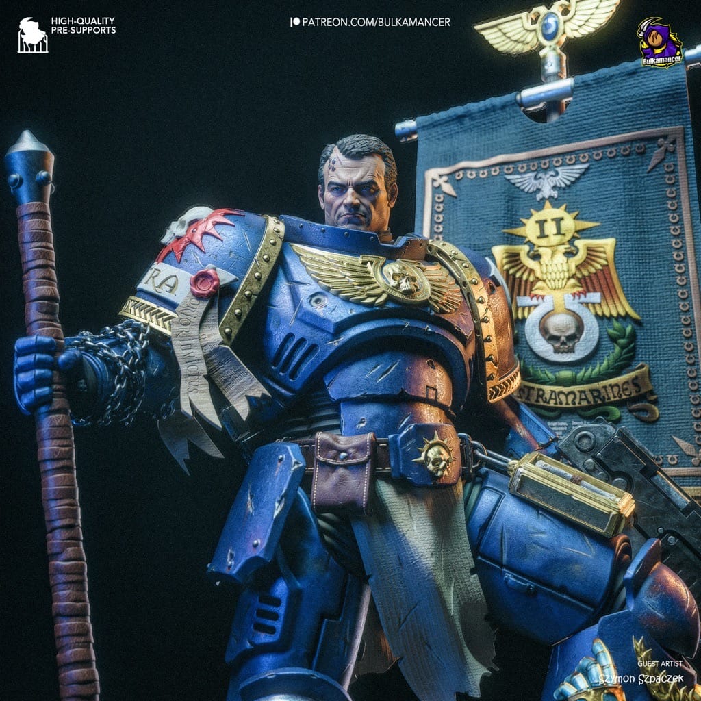 P站图纸印象馆 Bulkamancer 战锤40K 泰图斯 Bulkamancer 战锤40K 泰图斯