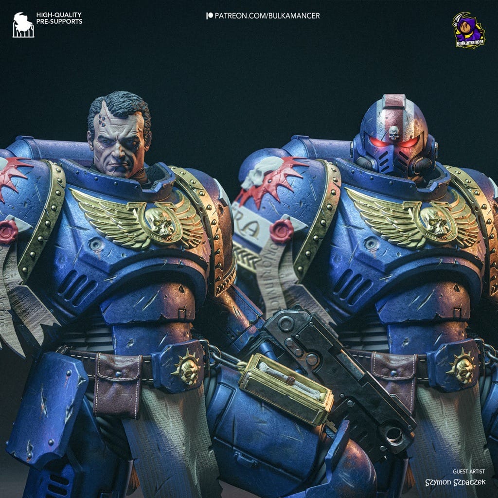 P站图纸印象馆 Bulkamancer 战锤40K 泰图斯 Bulkamancer 战锤40K 泰图斯