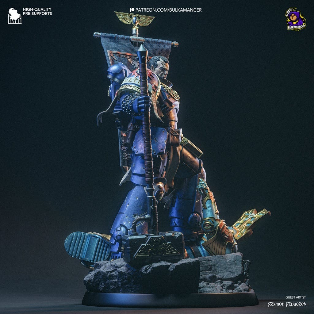 P站图纸印象馆 Bulkamancer 战锤40K 泰图斯 Bulkamancer 战锤40K 泰图斯