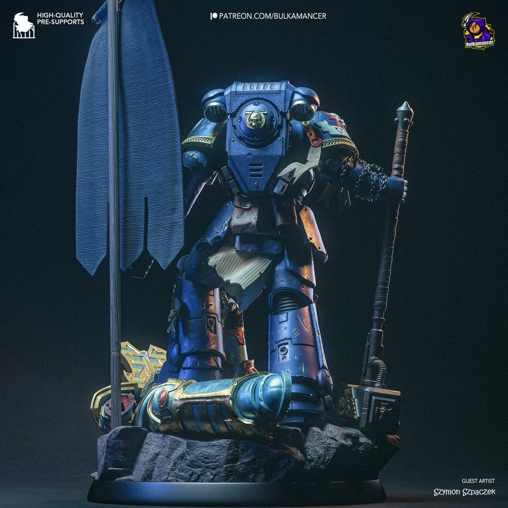 P站图纸印象馆 Bulkamancer 战锤40K 泰图斯 Bulkamancer 战锤40K 泰图斯