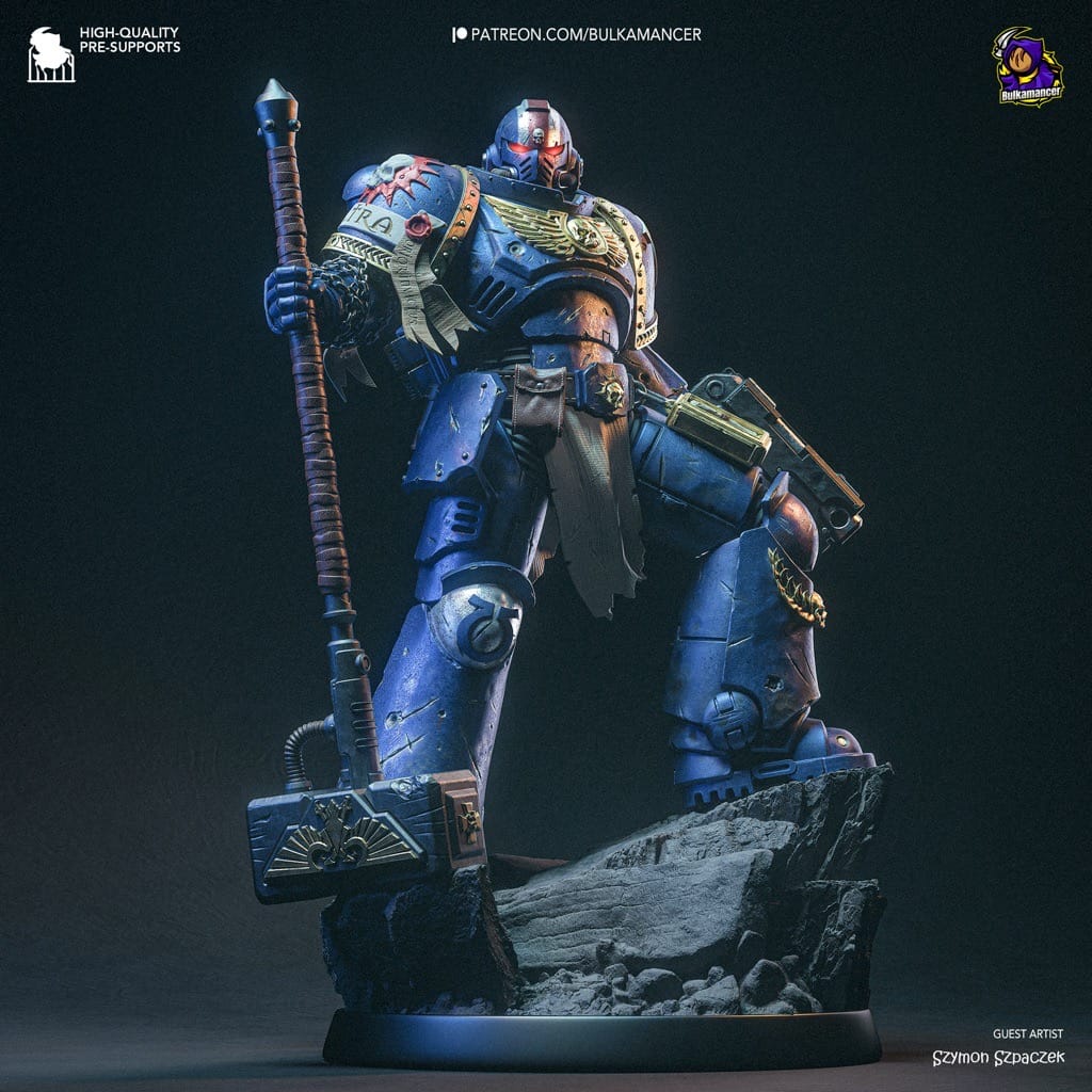 P站图纸印象馆 Bulkamancer 战锤40K 泰图斯 Bulkamancer 战锤40K 泰图斯