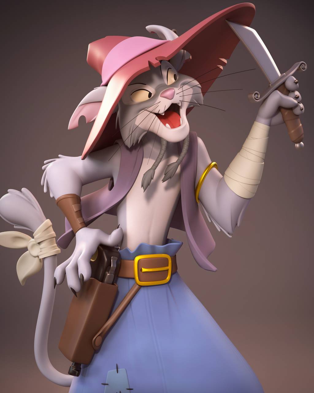 P站图纸印象馆 卡通猫 卡通猫