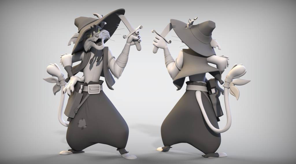 P站图纸印象馆 卡通猫 卡通猫