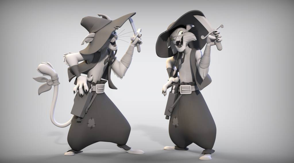 P站图纸印象馆 卡通猫 卡通猫