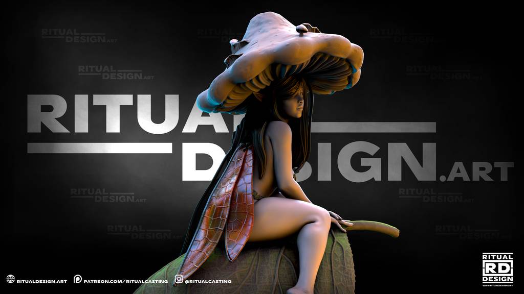 P站图纸印象馆 Ritual Casting 蘑菇女郎 Ritual Casting 蘑菇女郎