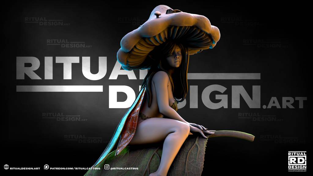 P站图纸印象馆 Ritual Casting 蘑菇女郎 Ritual Casting 蘑菇女郎