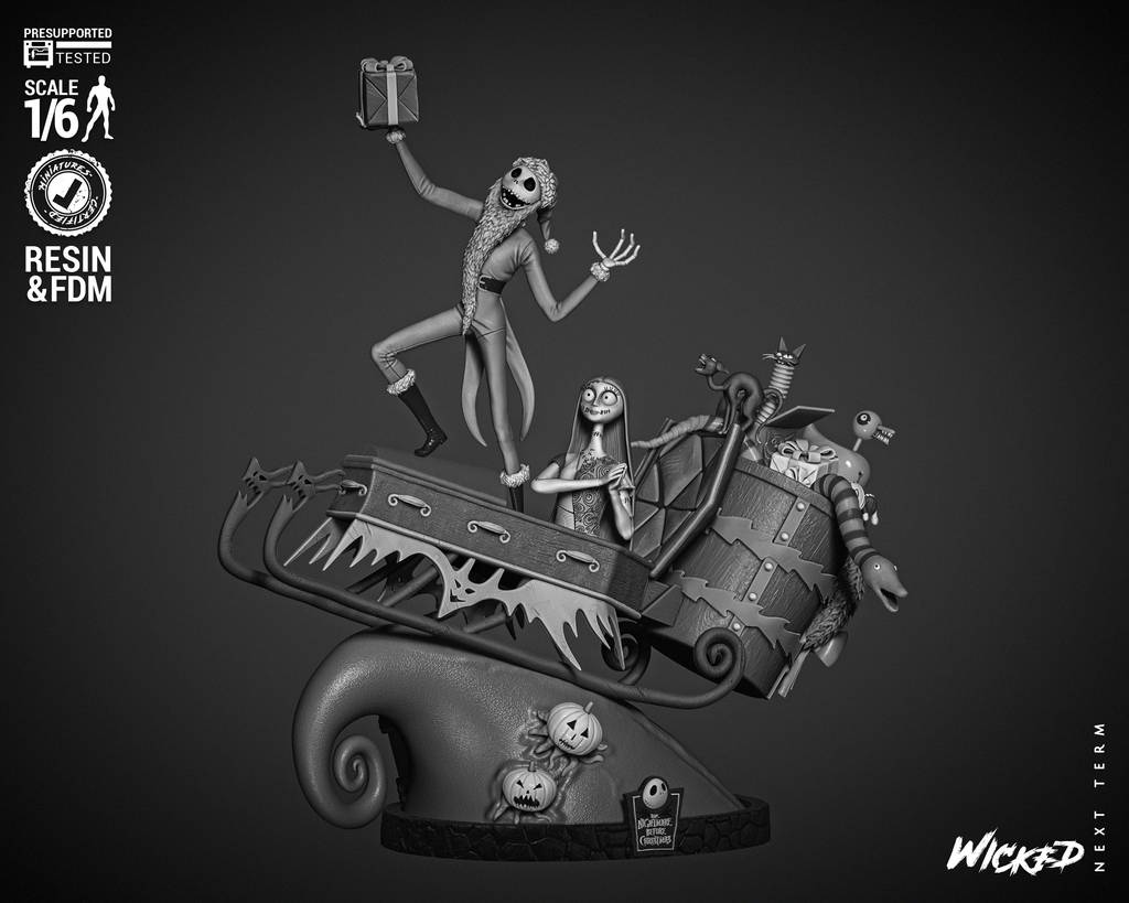 P站图纸印象馆 3DWicked 圣诞夜惊魂 3DWicked 圣诞夜惊魂