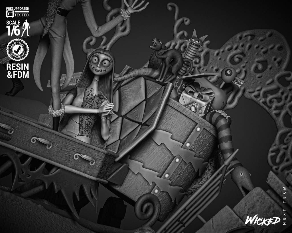 P站图纸印象馆 3DWicked 圣诞夜惊魂 3DWicked 圣诞夜惊魂