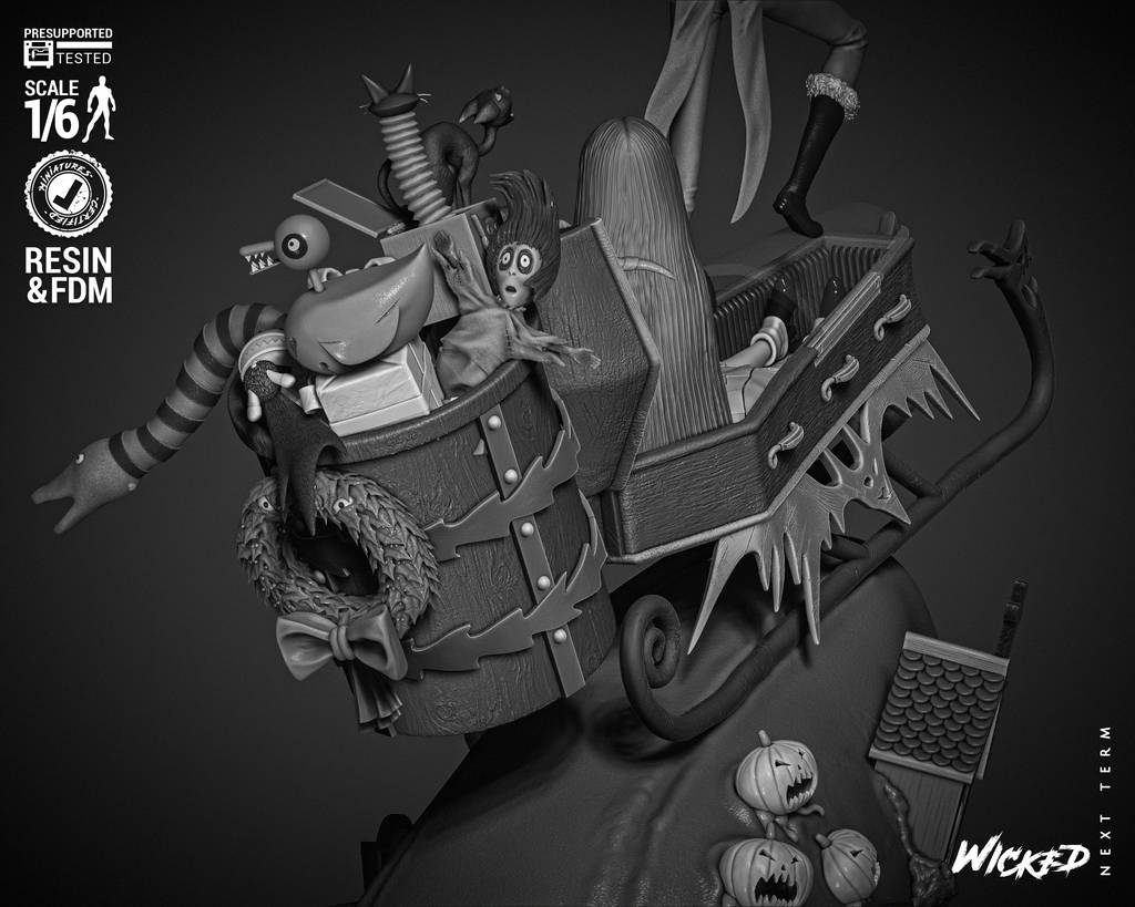 P站图纸印象馆 3DWicked 圣诞夜惊魂 3DWicked 圣诞夜惊魂