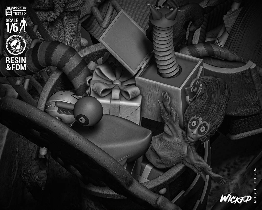 P站图纸印象馆 3DWicked 圣诞夜惊魂 3DWicked 圣诞夜惊魂