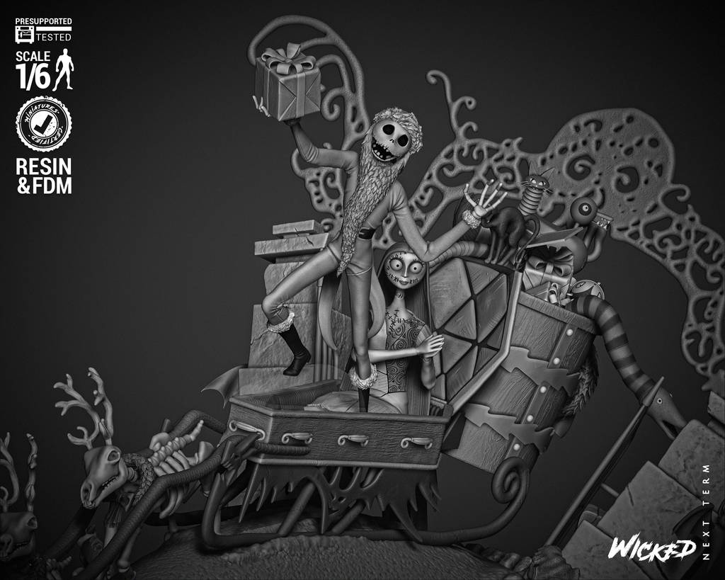 P站图纸印象馆 3DWicked 圣诞夜惊魂 3DWicked 圣诞夜惊魂