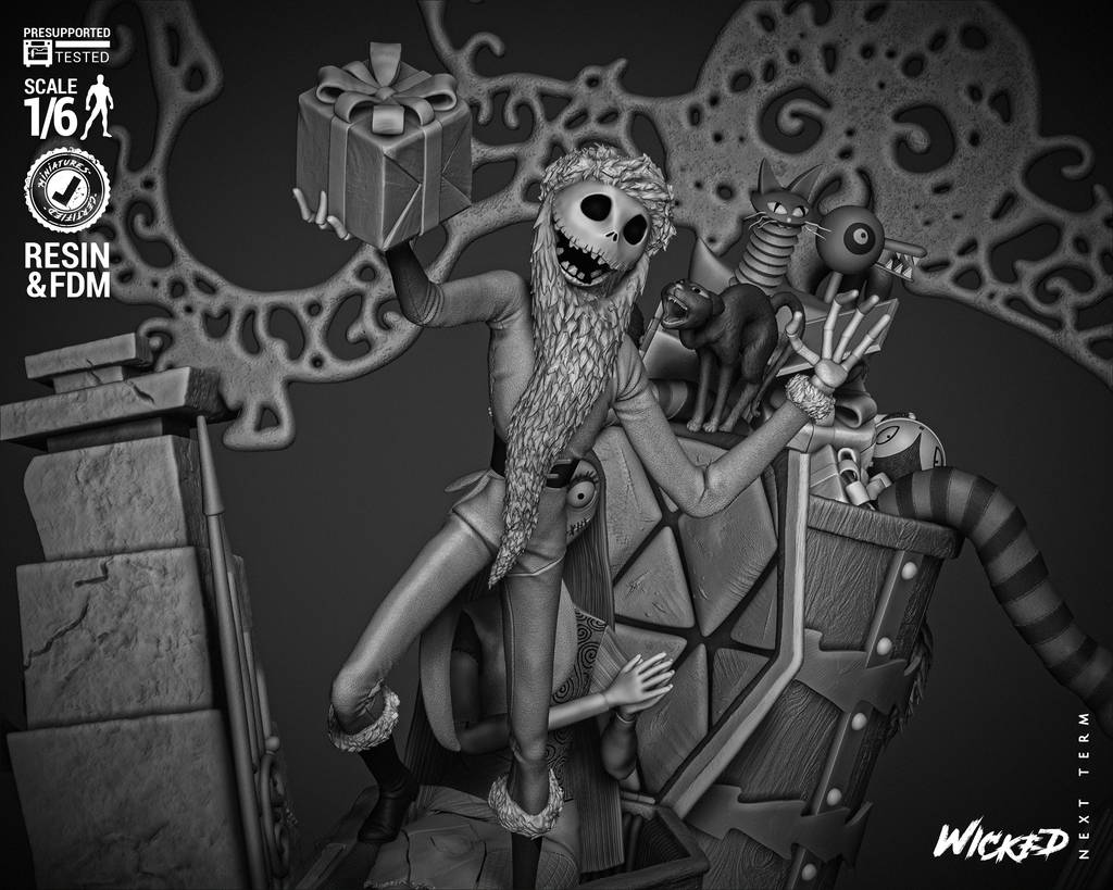 P站图纸印象馆 3DWicked 圣诞夜惊魂 3DWicked 圣诞夜惊魂