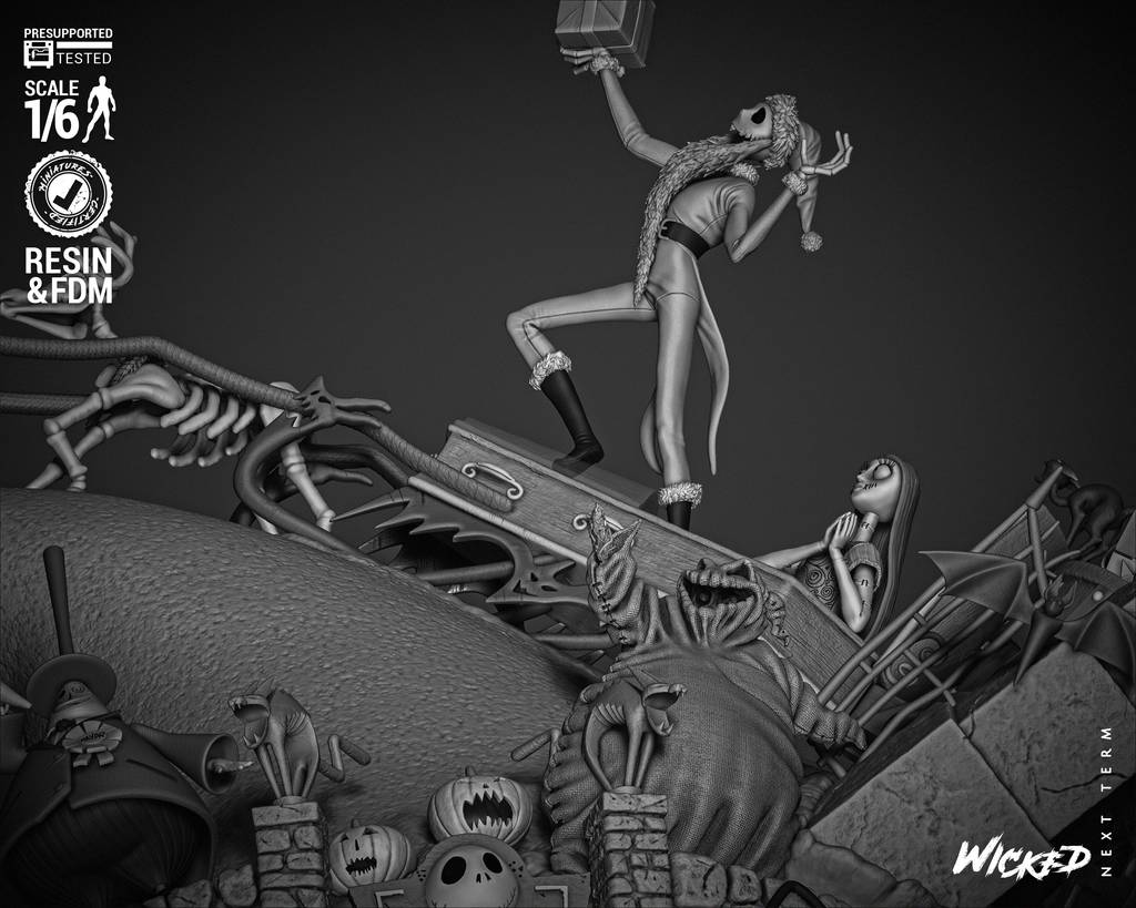 P站图纸印象馆 3DWicked 圣诞夜惊魂 3DWicked 圣诞夜惊魂