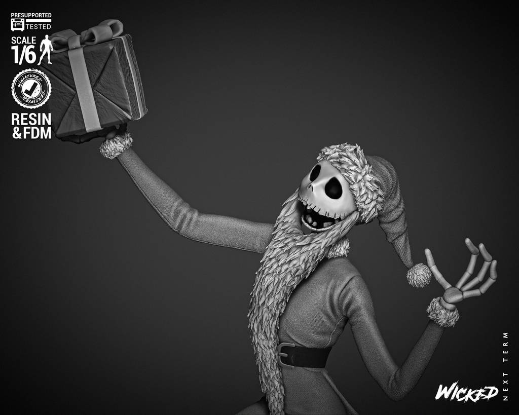 P站图纸印象馆 3DWicked 圣诞夜惊魂 杰克和莎莉 3DWicked 圣诞夜惊魂 杰克和莎莉