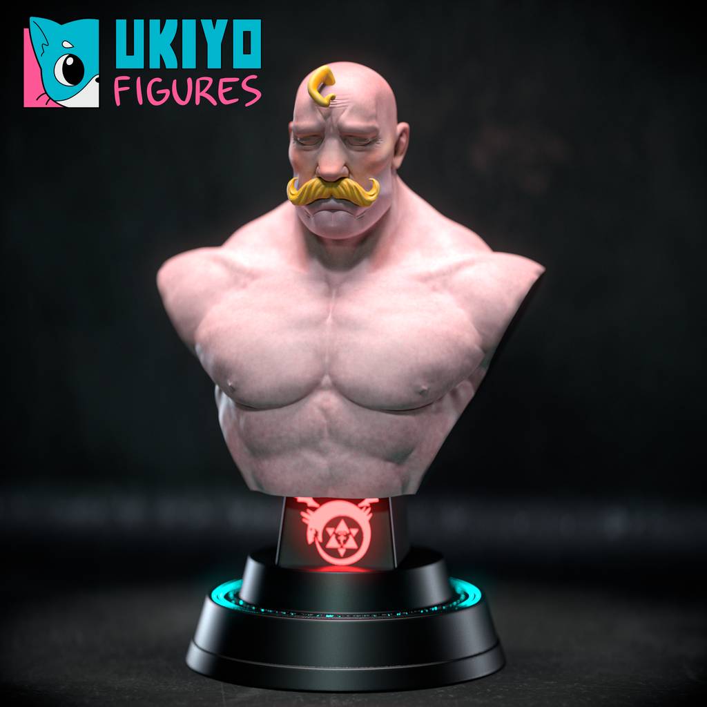 P站图纸印象馆 钢之炼金术师 亚力克斯·路易·阿姆斯特朗 钢之炼金术师 亚力克斯·路易·阿姆斯特朗