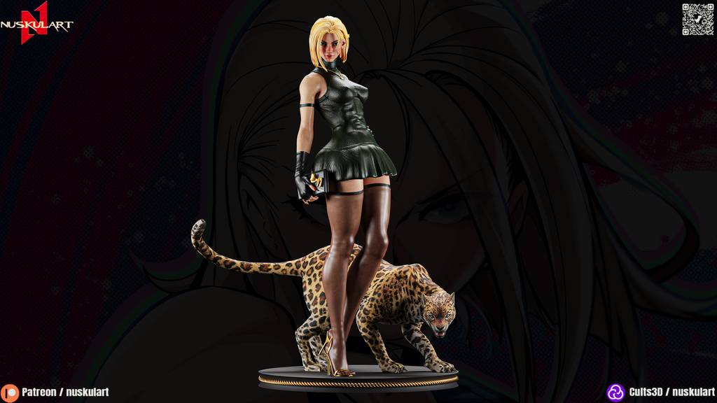 P站图纸印象馆 Nuskul Art 街头霸王 嘉米 Nuskul Art 街头霸王 嘉米