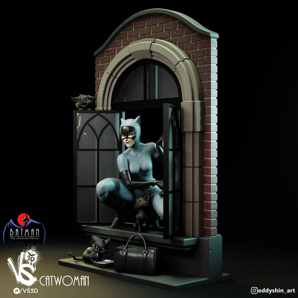 P站图纸印象馆 DC漫画 猫女 DC漫画 猫女