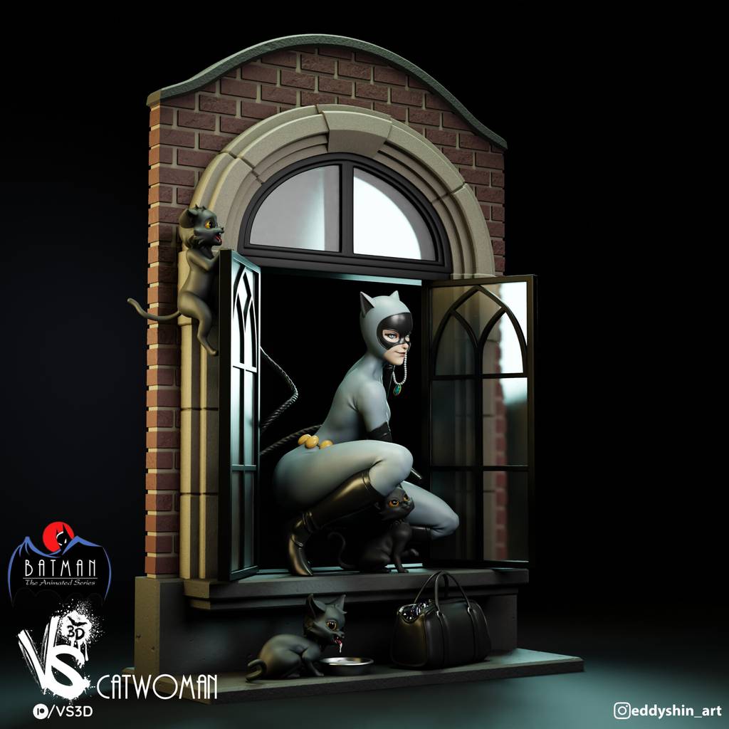 P站图纸印象馆 DC漫画 猫女 DC漫画 猫女