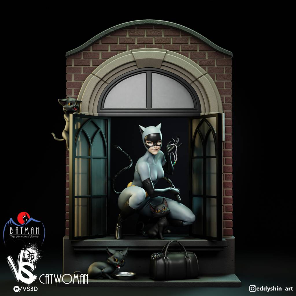 P站图纸印象馆 DC漫画 猫女 DC漫画 猫女