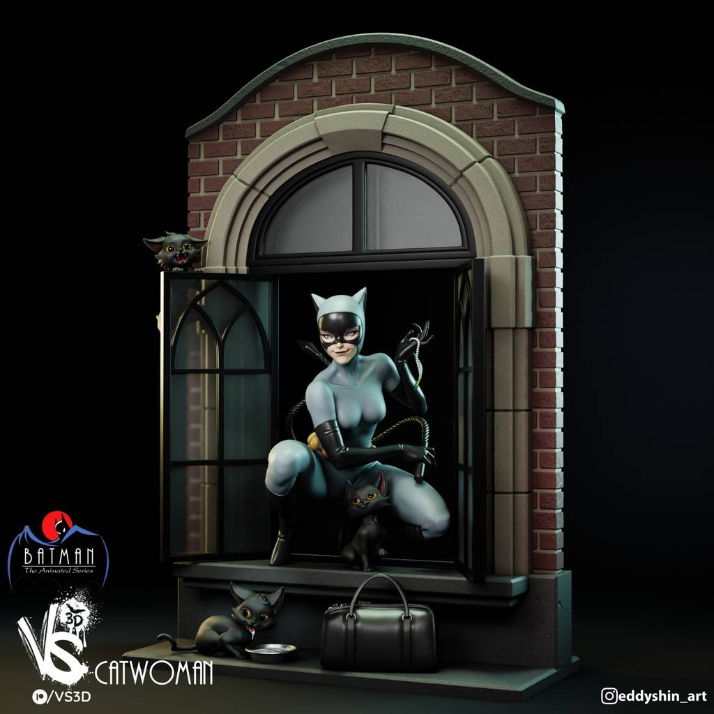 P站图纸印象馆 DC漫画 猫女 DC漫画 猫女