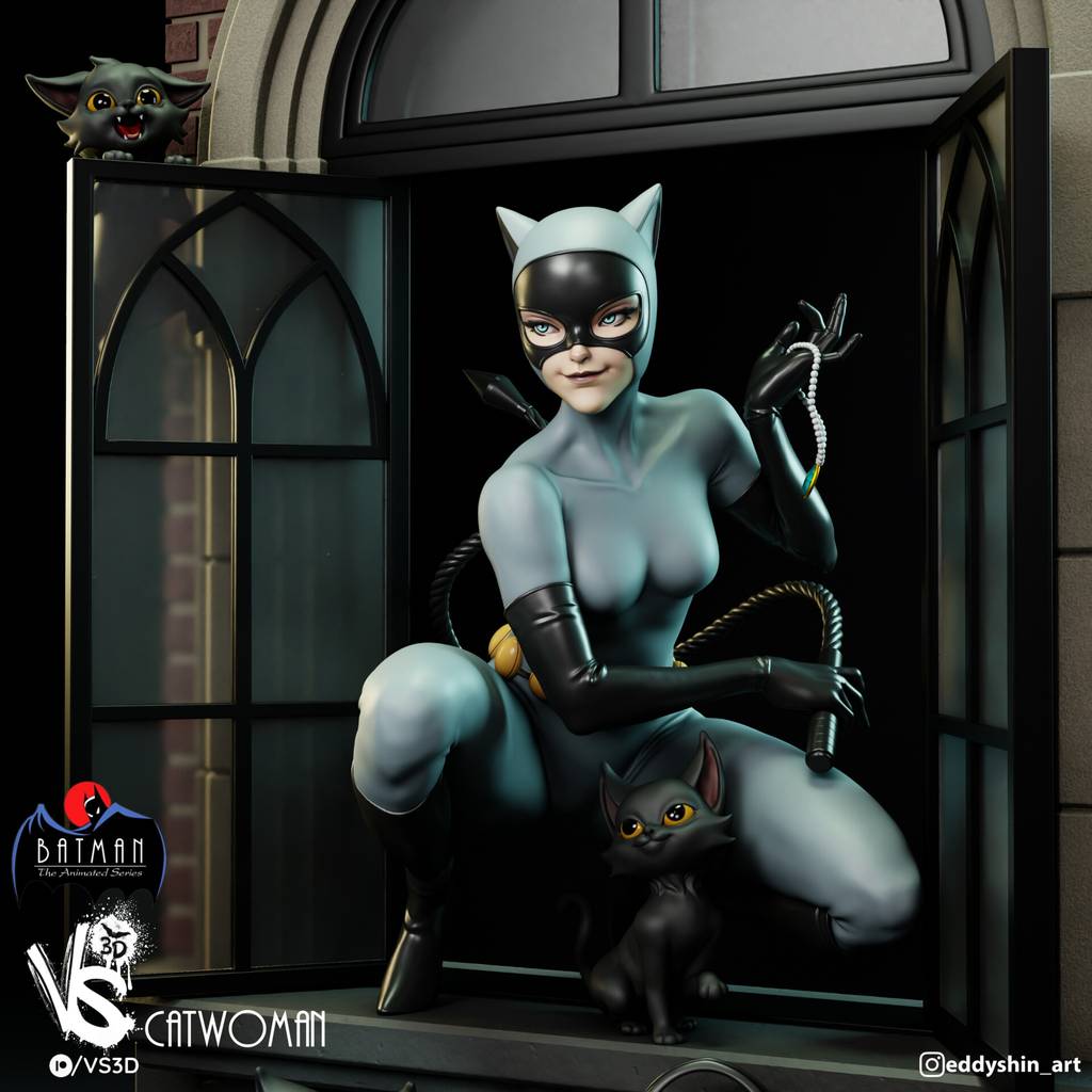 P站图纸印象馆 DC漫画 猫女 DC漫画 猫女